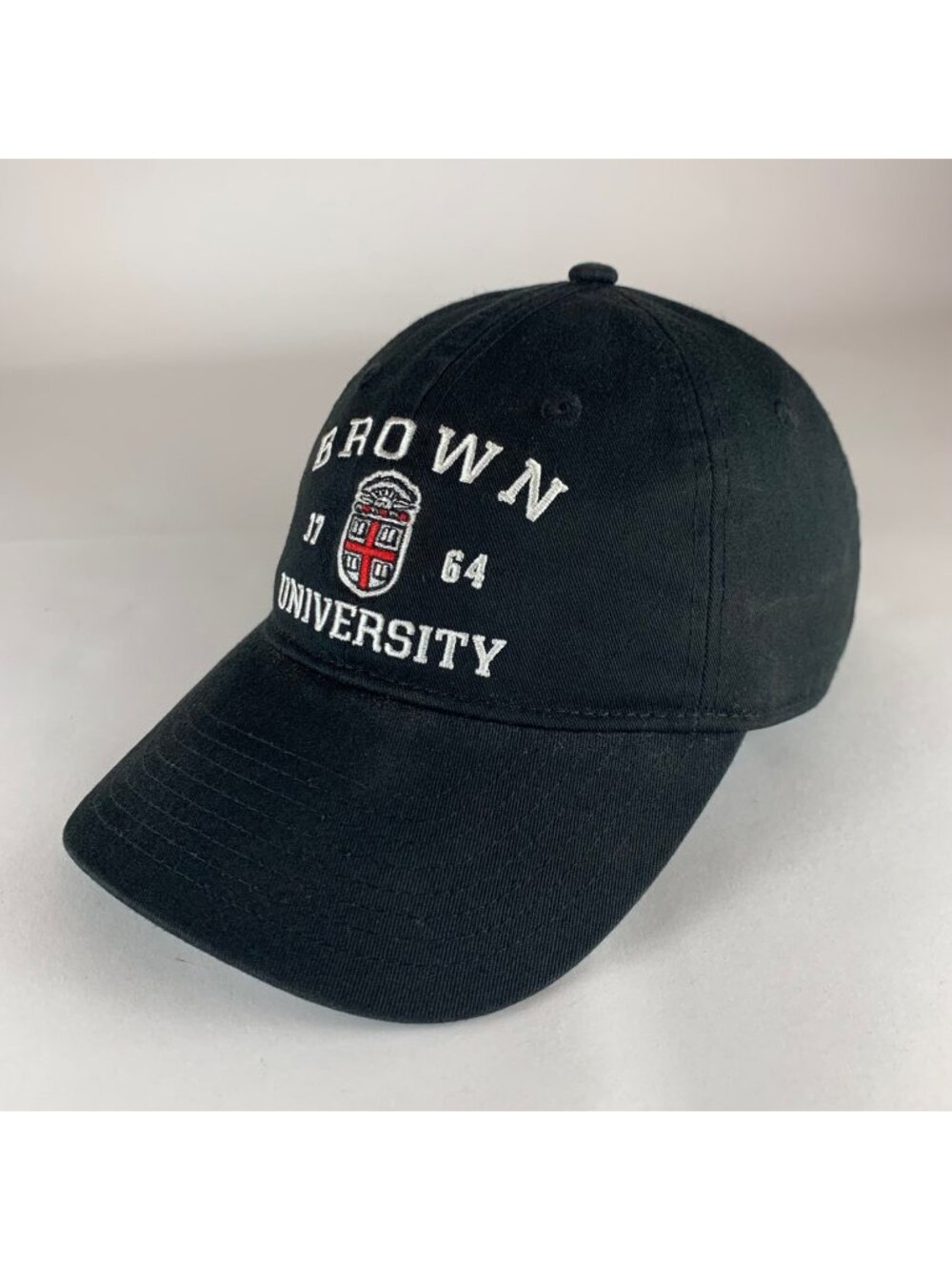Brown University NCAA Black Champion Branded Relaxed Fit Strapback Hat